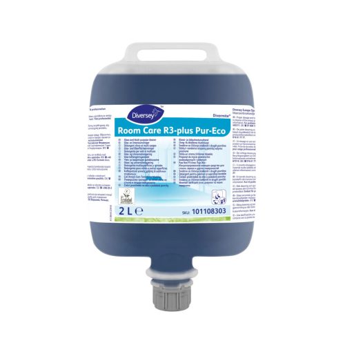 Room Care R3-Plus Pur-Eco Eco Címkével Ellátott, Üveg- És Általános Tisztítószer 2L