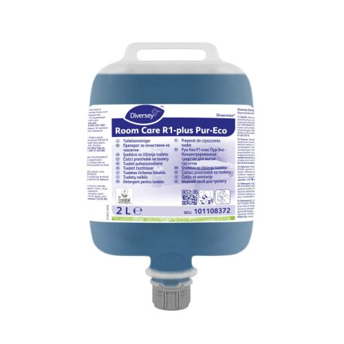 Room Care R1-Plus Pur-Eco Eco Címkével Ellátott, Folyékony Toalett-Tisztítószer 2L