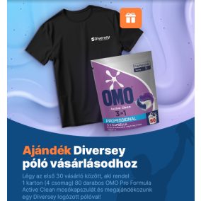 Omo Pro Formula Active Clean 3In1 Mosókapszula 80Db/Csg