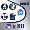Omo Pro Formula Active Clean 3In1 Mosókapszula 80Db/Csg (4Csg/Karton)