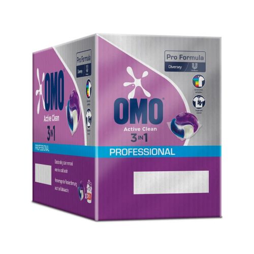Omo Pro Formula Active Clean 3In1 Mosókapszula 80Db/Csg