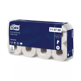   Tork Toalettpapír T4 Kistekercses Universal - 2 R., 30M, 250 Lap, 8Tek/Csg, 8Csg/Karton