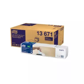   Tork Szalvéta Adagolós "Xpressnap Snack" N10 Premium Extra Soft Levélmintás Fehér, 2R., 1/4, 21,6X21,6Cm,  500Db/Csg, 4000Db/Karton