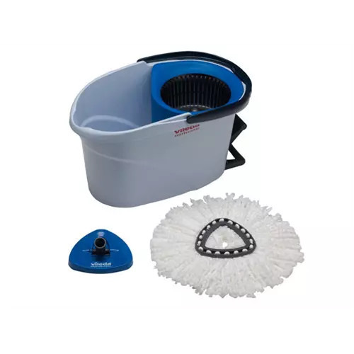 Vileda Ultraspin Mini Starter Kit (Pedálos Vödör+Forgófejes Moptartó+Mop) Nyél Nélkül