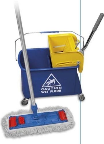 Eastmop Felmosószett (Gurulós Vödör Facsaróval+Nyél+Bebújós Vagy Csiptetős Moptartó+Bebújós Vagy Csiptetős Mop)