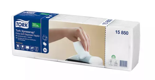 Tork Szalvéta Adagolós N4 Interfolded 1/2 Hajtogatott, 1000 Lap/Csg, 8Csg/Karton