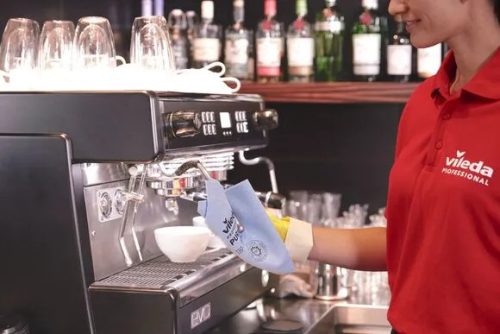 Vileda Purmicro Active Mikroszálas Törlőkendő Piros