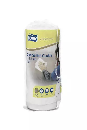 Tork Ipari Papír Specialist Cloth Polishing Roll Speciális Törlőkendő Polírozáshoz 54Lap/Csg, 12Csg/Karton