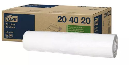 Tork Hulladékgyűjtő Zsák, 20 Literes B2 - 100 Db/Csg, 10Csg/Karton