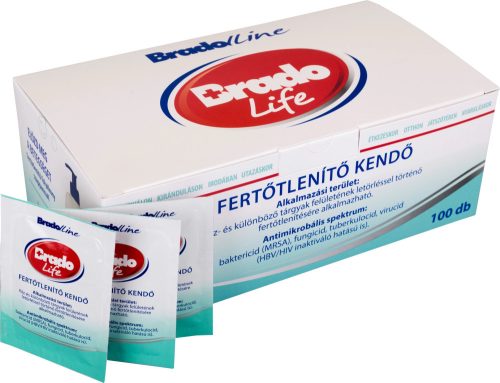 Bradolife Fertőtlenítő Kendő (100Db/Doboz)