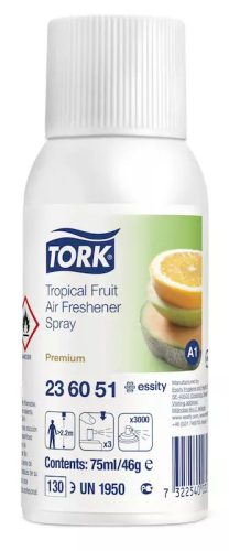 Tork Illatosító A1 Utántöltő Premium Aerosol 100Ml (12Db/Karton) Gyümölcs