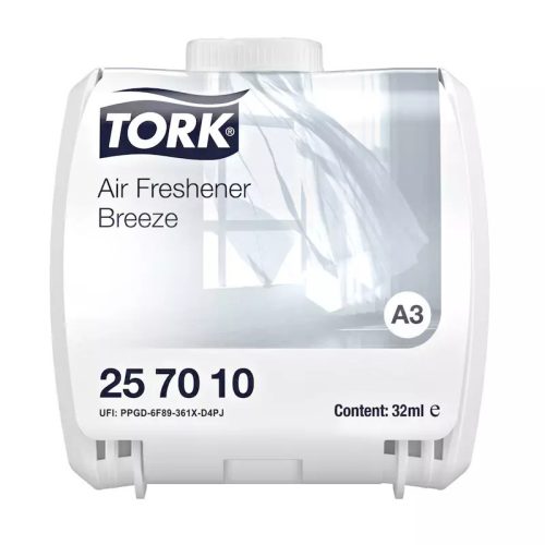 Tork Folyamatos Adagolású Légfrissítő A3, 32Ml (6Db/Karton) Tengeri Fuvallat