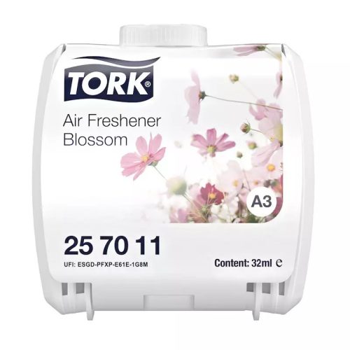 Tork Folyamatos Adagolású Légfrissítő A3, 32Ml (6Db/Karton) Mezei Virág