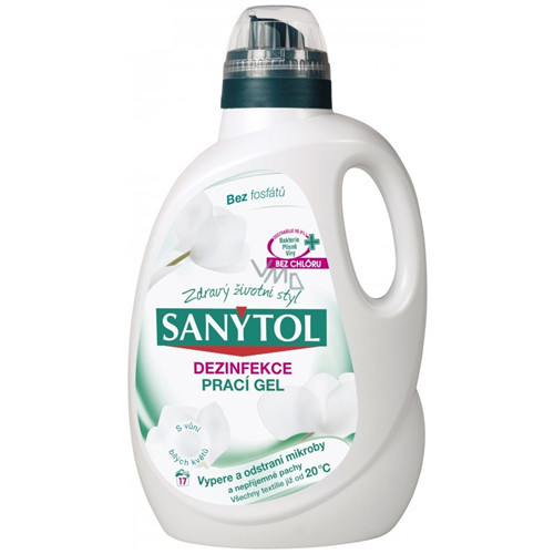 Sanytol Folyékony Mosószer Higiéniás 1,7L (6Db/Karton)
