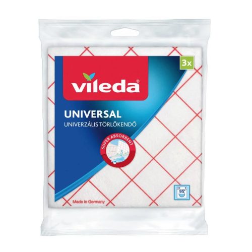 Vileda Univerzális Törlőkendő 38X40Cm 3Db/Csg (18Csg/Karton)