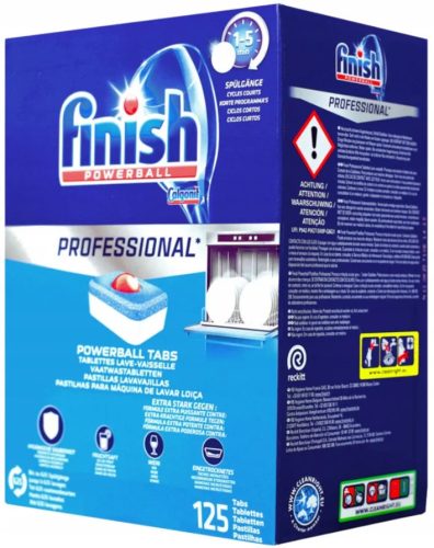 Finish Mosogatótabletta Powerball Professional 125Db/Csg (3Csg/Karton)