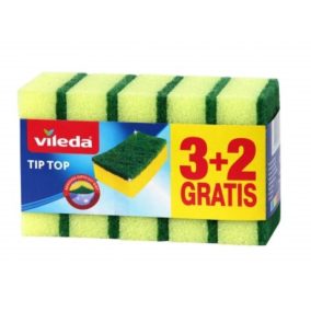 Vileda Mosogatószivacs Tip-Top 3+2Db/Csg