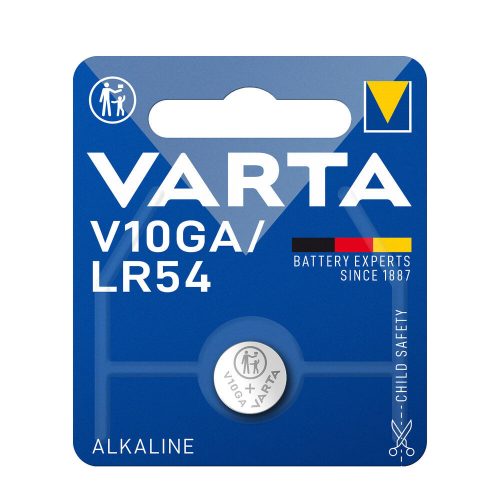 Elem Varta Gombelem V10Ga/Lr54 Alkáli