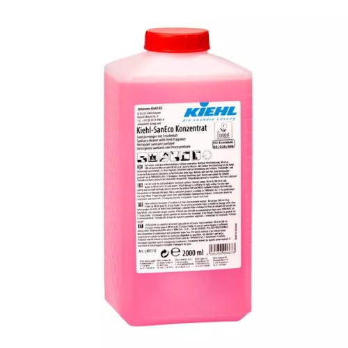Kiehl Saneco Konzentrat Friss Illatú Szanitertisztítószer 2L (3Db/Karton)