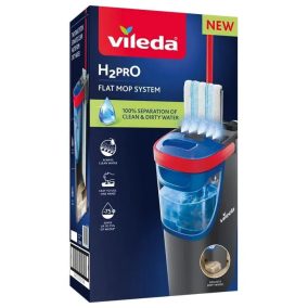 Vileda H2Pro Flat Mop System Felmosószett