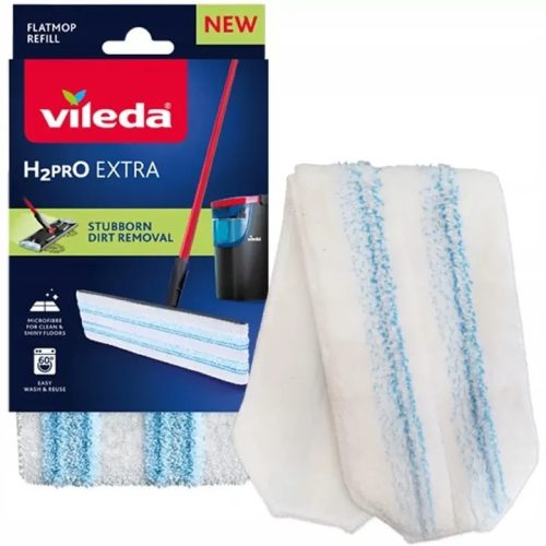 Vileda H2Pro Flat Mop System Utántöltő Felmosó Fej