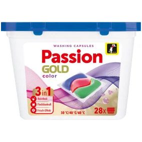Passion Gold  3In1 Mosókapszula 28Db/Csg Színes Ruhákhoz