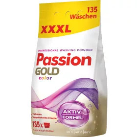 Passion Gold Mosópor 8,1Kg/135 Mosás Színes Ruhákhoz
