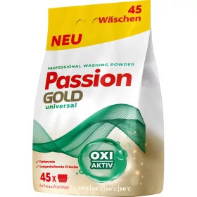 Passion Gold Mosópor 2,7Kg/45 Mosás (5Db/Karton) Univerzális