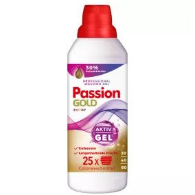 Passion Gold Mosógél 1L/25 Mosás Színes Ruhákhoz