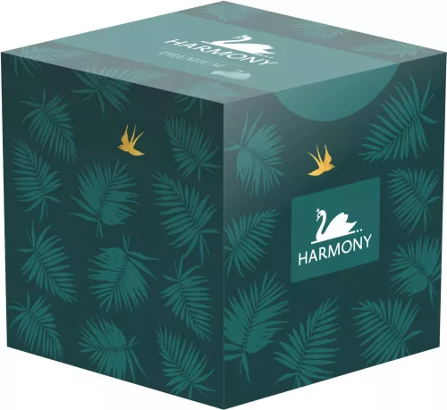 Harmony Kozmetikai Kendő Kocka, 3R., 60Lap/Doboz, 12Doboz/Karton, 88Karton/Raklap