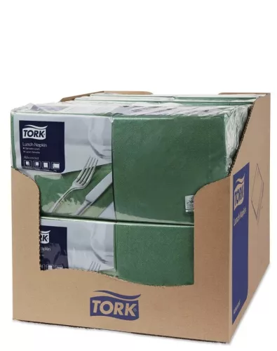 Tork Szalvéta Lunch Advanced 33/2 Zöld, 200 Lap/Csg, 10Csg/Karton