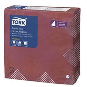   Tork Szalvéta Linstyle, Premium Textilhatású, Retro Oxford, 39/1, 50Db/Csg, 12Csg/Karton - Készletkisöprés Akció