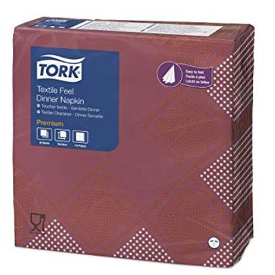 Tork Szalvéta Linstyle, Premium Textilhatású, Retro Oxford, 39/1, 50Db/Csg, 12Csg/Karton - Készletkisöprés Akció