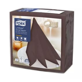  Tork Szalvéta Linstyle, Premium Textilhatású, Kakaó, 39/1, 50Db/Csg, 12Csg/Karton
