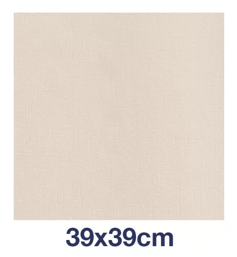 Tork Linstyle® Dinner Szalvéta, Krém, 39X39Cm, 1/4 Hajt., Iparilag Komposztálható, 50Lap/Csg