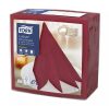 Tork Szalvéta Linstyle, Premium Textilhatású, Burgundi, 39/1, 50Db/Csg, 12Csg/Karton