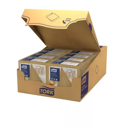 Tork Szalvéta Linstyle, Premium Textilhatású, Keksz, 39/1, 50Db/Csg, 12Csg/Karton