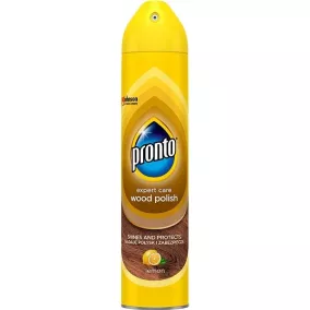 Pronto Aerosol Wood Polish Bútotisztítószer 250Ml Lemon