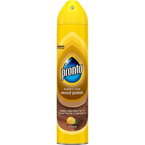Pronto Aerosol Wood Polish Bútotisztítószer 250Ml (12Db/Karton) Lemon