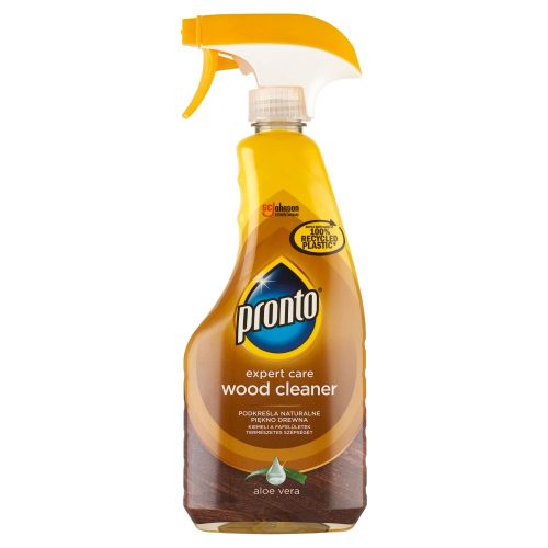 Pronto Expert Care Wood Cleaner Aloe Vera Bútortisztító Spray 500Ml (12Db/Karton)