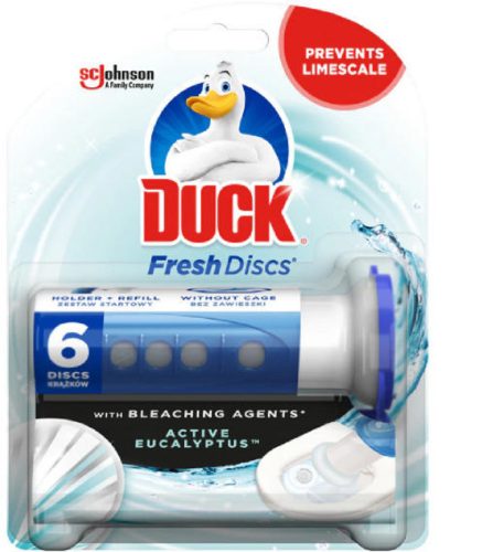 Duck Wc Öblítő Korong 36Ml 6Db-Os (5Csg/Karton) Eucalyptus