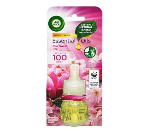 Air Wick Elektromos Illatosító Utántöltő 19Ml (6Db/Karton) Pink Sweet Pea