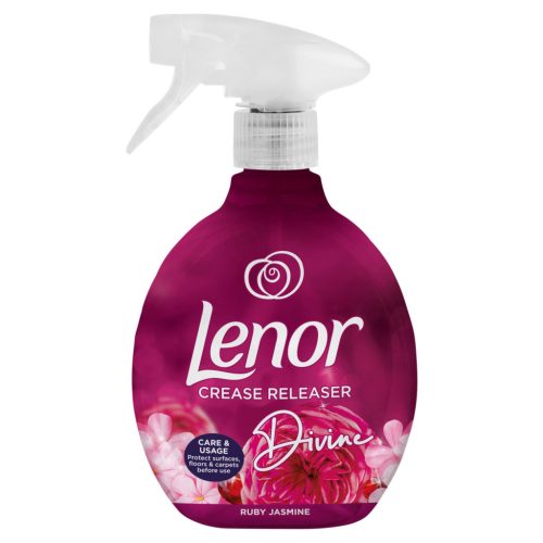 Lenor Crease Releaser Textilfrissítő, Gyűrődés Kisimító Pumpás Spray 500Ml (5Db/Karton) Ruby Jasmine