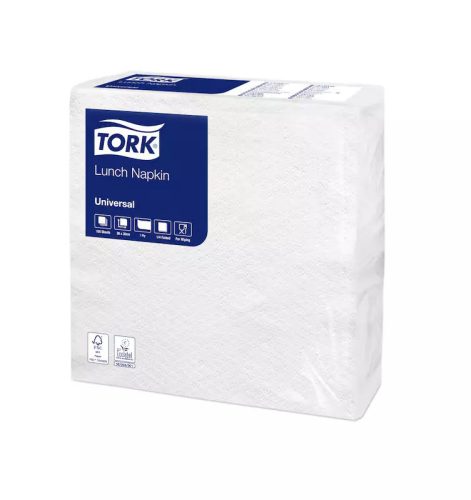 Tork Szalvéta Universal 30/1, Fehér, 100Lap/Csg, 28Csg/Karton