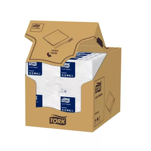 Tork Szalvéta Universal 30/1, Fehér, 100Lap/Csg, 28Csg/Karton