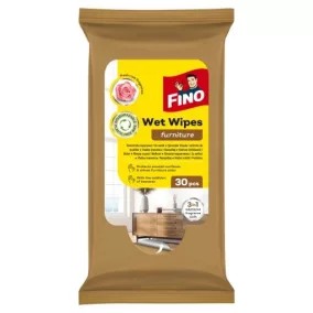 Fino Nedves Törlőkendő Bútorokhoz 30Db/Csg Fresh Rose