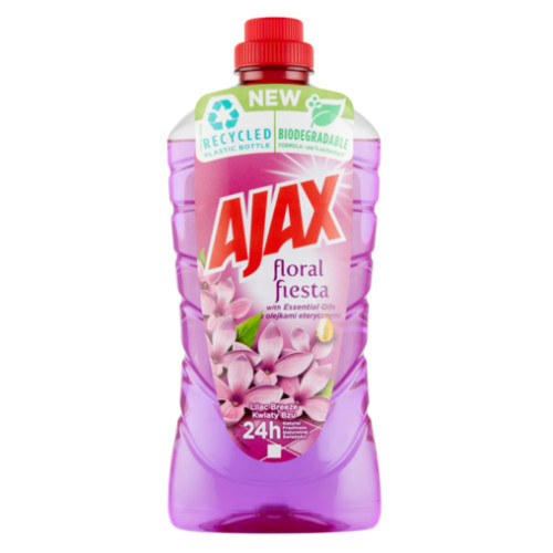 Ajax Felmosószer 1L (12Db/Karton) Floral Fiesta Lilac Breeze