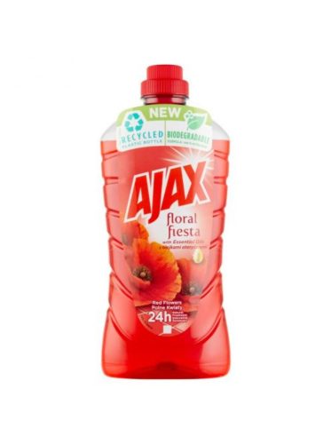 Ajax Felmosószer 1L (12Db/Karton) Floral Fiesta Red Flowers