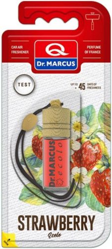 Dr. Marcus Ecolo Üveges Autóillatosító 4,5Ml (15Db/Karton) Strawberry