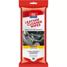   Dr. Marcus Leather Cleaning Wipes Bőrápoló Kendő, Vanília Illat